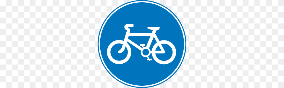 Bicycle Path Traffic Sign, Disk, Transportation, Vehicle Free Transparent Png