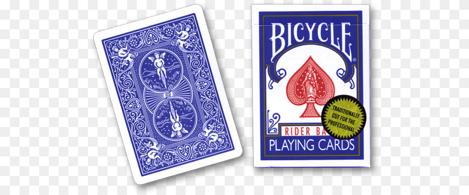 Bicycle Playing Cards Gold Standard Blue Back, Postage Stamp, Blackboard Free Png