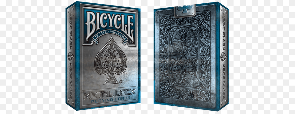 Bicycle Playing Cards Metallic, Book, Publication, Blackboard, Mailbox Png Image