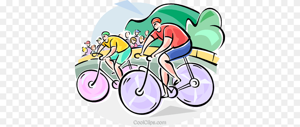 Bicycle Racing Royalty Vector Clip Art Illustration, Baby, Person, People, Sport Free Png