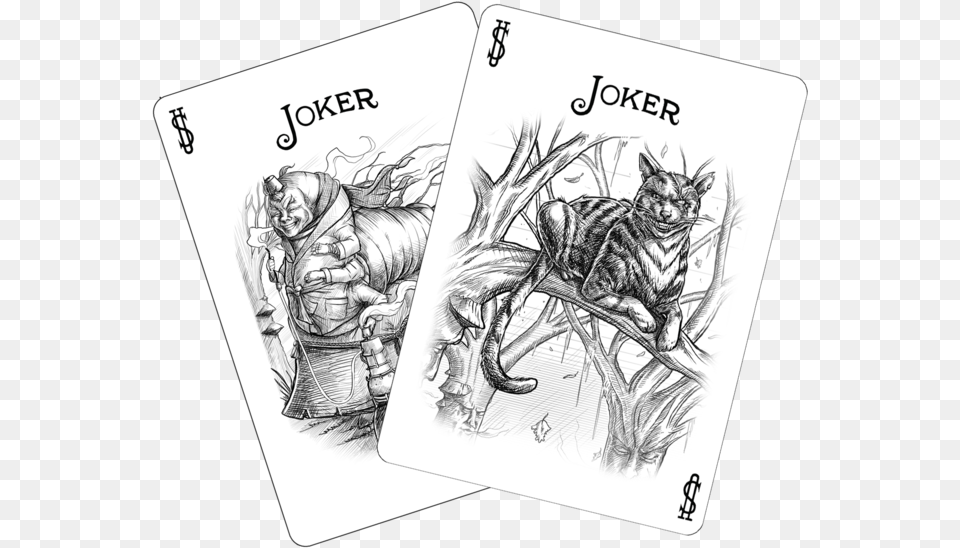 Bicycle The White Rabbit Playing Cards, Drawing, Art, Person, Man Free Png