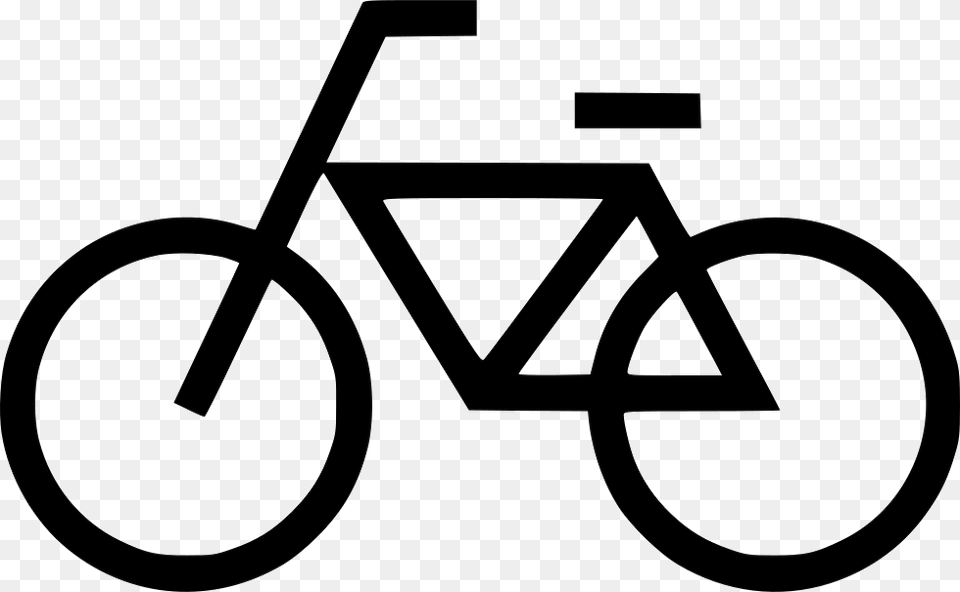 Bicycle Vector Graphic Bicycle, Stencil, Symbol, Transportation, Vehicle Free Transparent Png