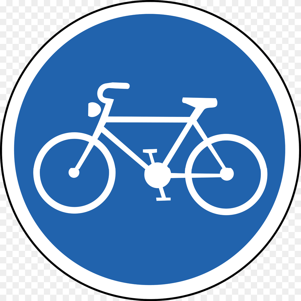 Bicycles Only Sign In Iceland Clipart, Bicycle, Transportation, Vehicle, Machine Free Transparent Png