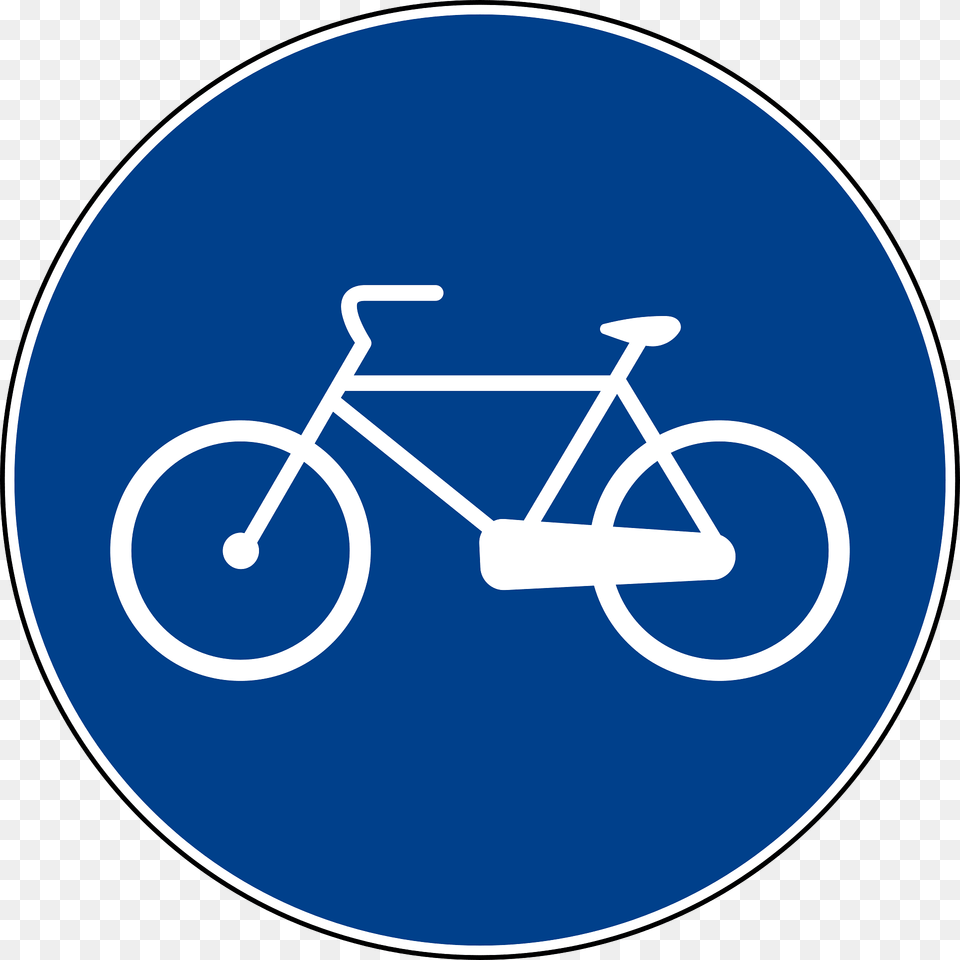 Bicycles Only Sign In Italy Clipart, Bicycle, Transportation, Vehicle, Disk Free Png Download