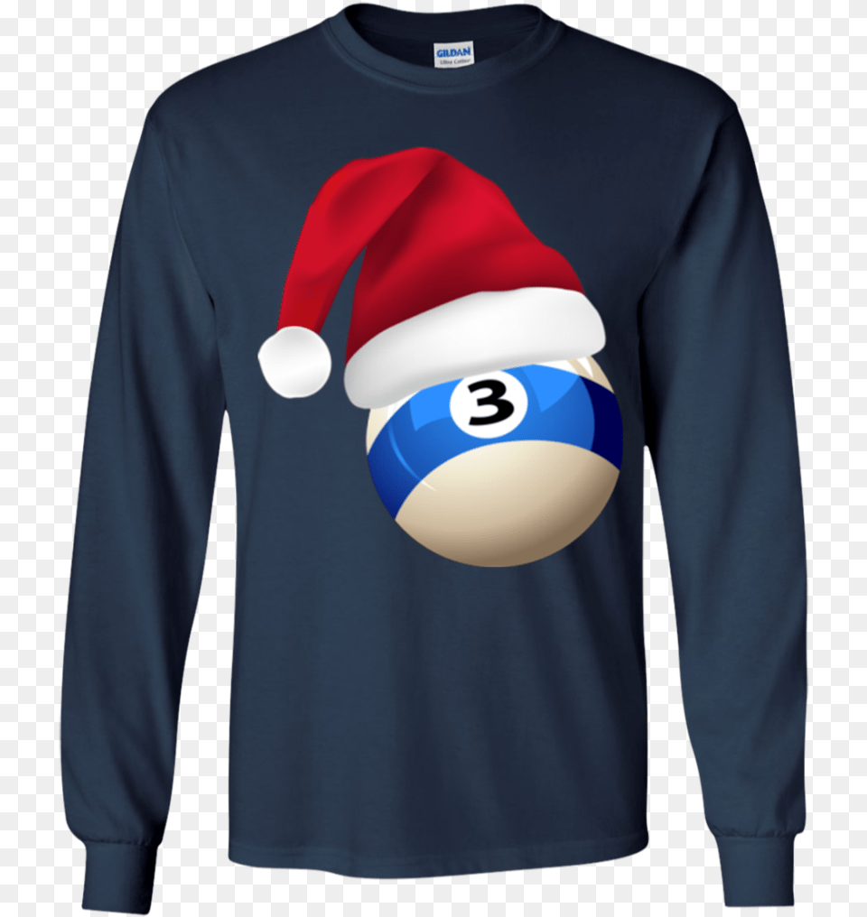 Bida Santa Hat Christmas Gift Youth Tshirtlssweatshirt, Clothing, Long Sleeve, Sleeve, Sphere Free Png Download