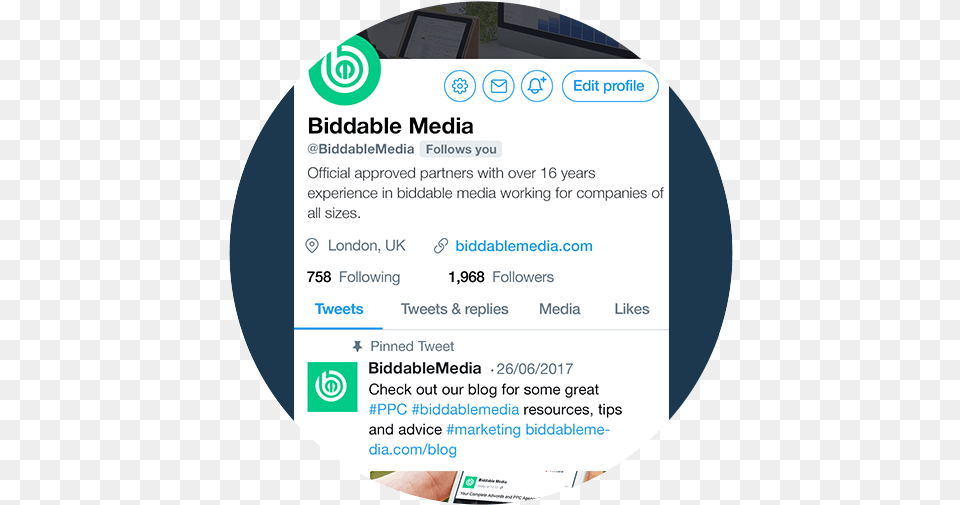 Biddable Media Twitter Profile Twitter, Advertisement, Poster, Text, Disk Png Image