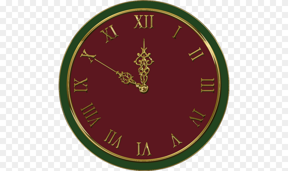 Bientt Minuit Horloge Tube Wall Clock, Analog Clock, Wall Clock, Accessories, Jewelry Free Transparent Png