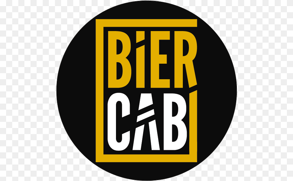 Biercab Craft Beer Barcelona Circle, Sticker, Blackboard, Logo, Text Free Png Download