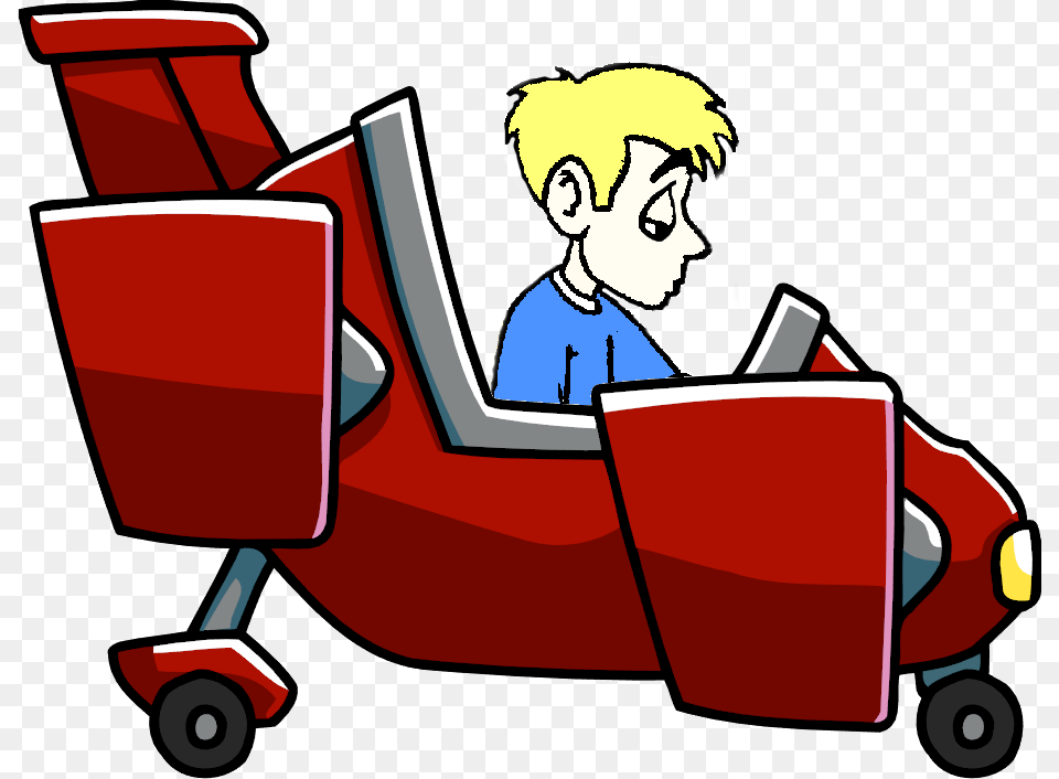 Biff In Flying Car Homework, Baby, Person, Book, Comics Free Transparent Png