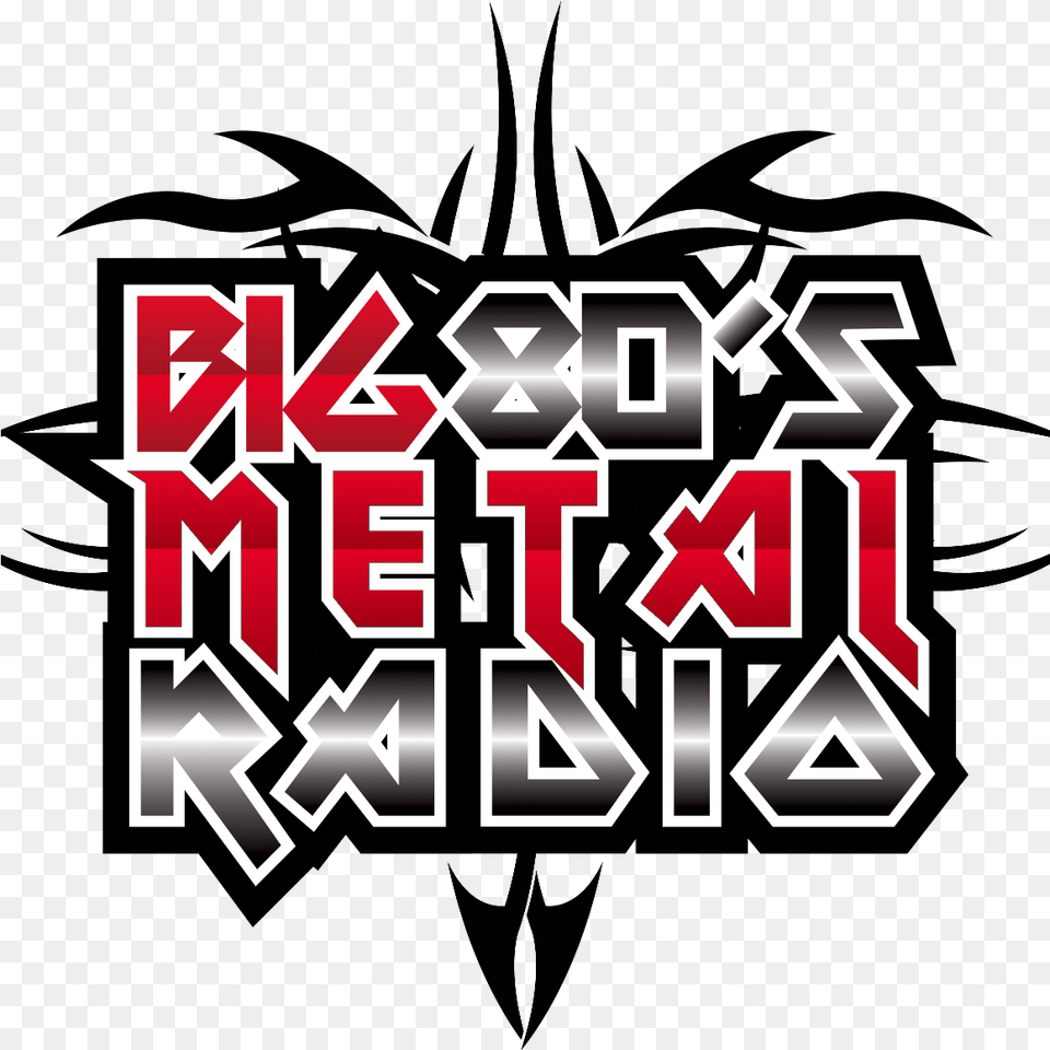 Big 80u0027s Metal Radio Metal 80s Radio, Text, Dynamite, Weapon Png Image