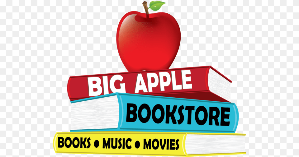 Big Apple Bookstore Bookstore, Advertisement, Produce, Plant, Fruit Png Image