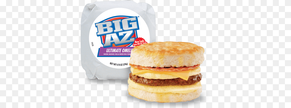 Big Az Ultimate Omelet Sandwich Big Az Burger, Food Png Image