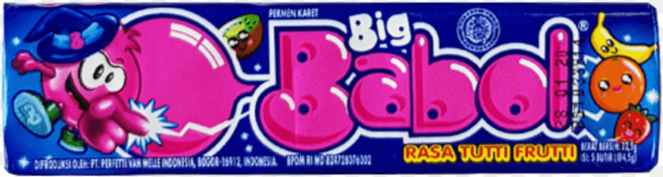 Big Babol Bubblegum Tutti Frutti Bubble Gum Big Babol Png Image