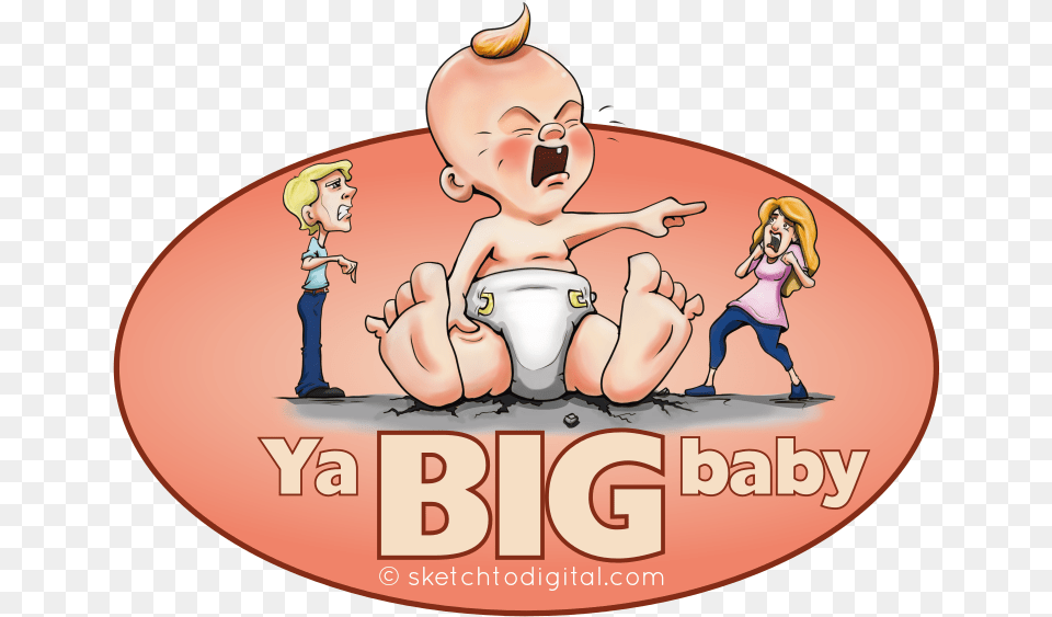 Big Baby, Person, Book, Comics, Publication Png Image