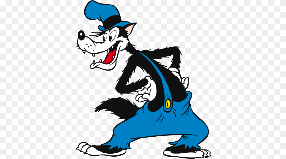 Big Bad Wolf Gray Wolf The Walt Disney Company Cartoon Big Bad Wolf Cartoon, Person Free Transparent Png