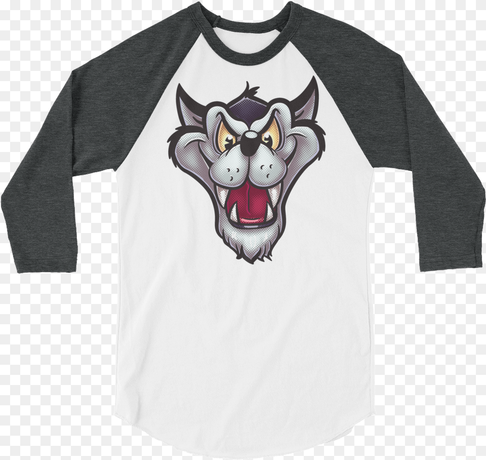 Big Bad Wolf Raglan Swish Embassyclass 2019 Rose Bowl Gear, Clothing, Long Sleeve, Sleeve, T-shirt Free Png