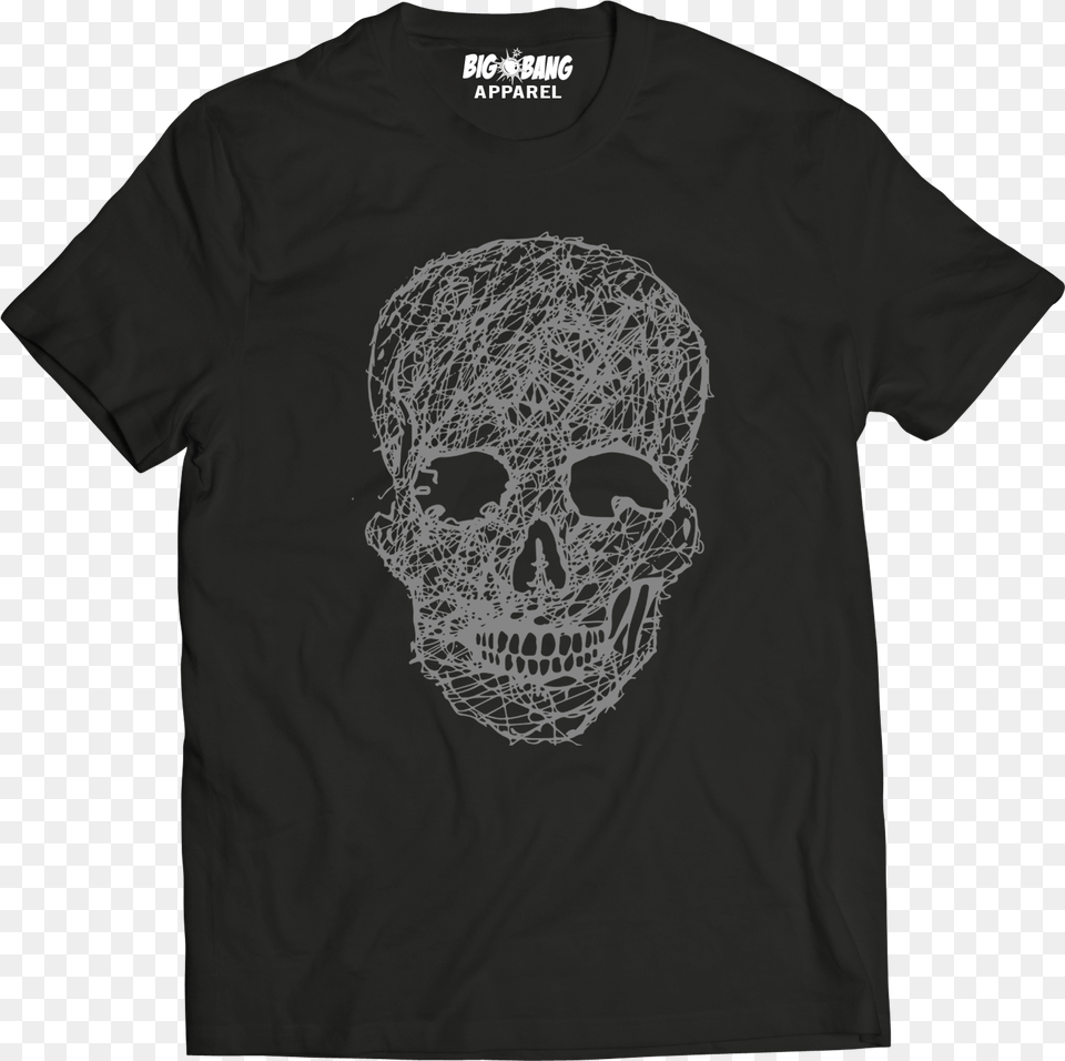Big Bang Apparel Skull Shirt Spacex Shirt, Clothing, T-shirt, Face, Head Free Png Download