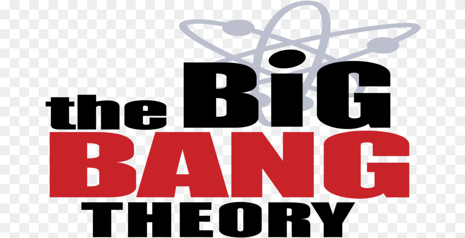 Big Bang Theory Tv Show Logo, Text, Electrical Device, Microphone Png Image