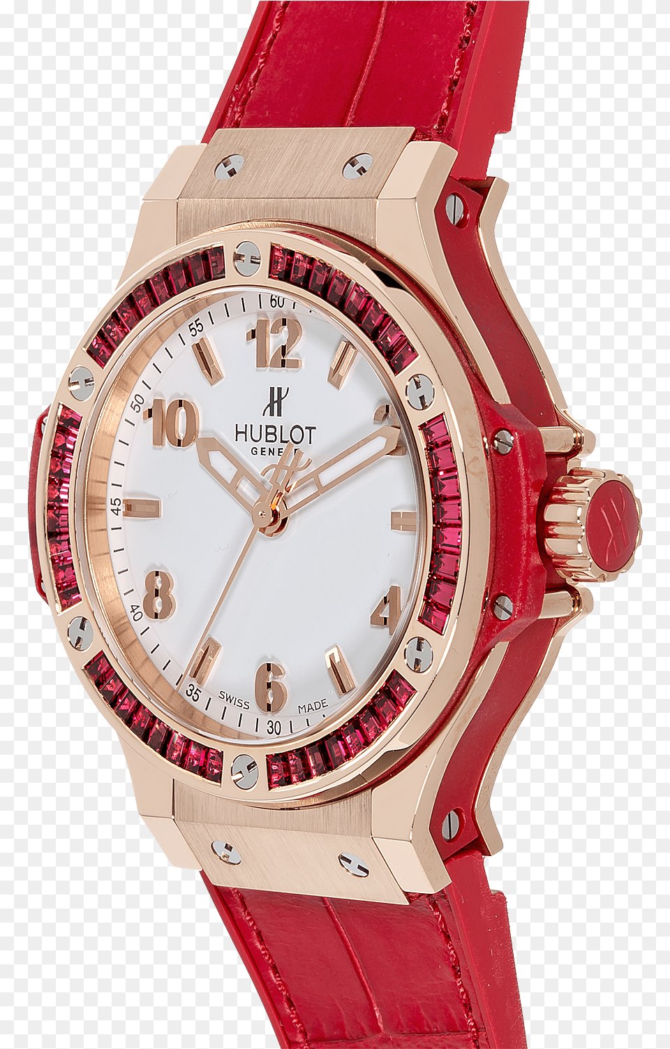 Big Bang Tutti Frutti Rose Gold Quartz Steel, Arm, Body Part, Person, Wristwatch Free Transparent Png