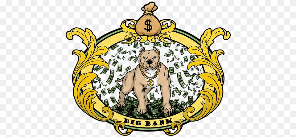 Big Bank Kennels Guard Dog, Baby, Person, Emblem, Symbol Png