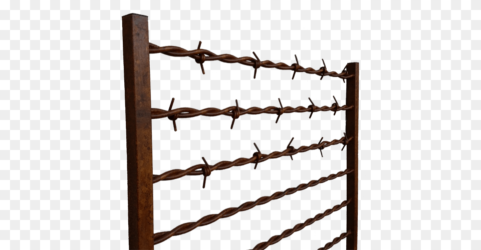Big Barb Wire Headboard Big Barb Wire, Barbed Wire, Chandelier, Lamp Free Png