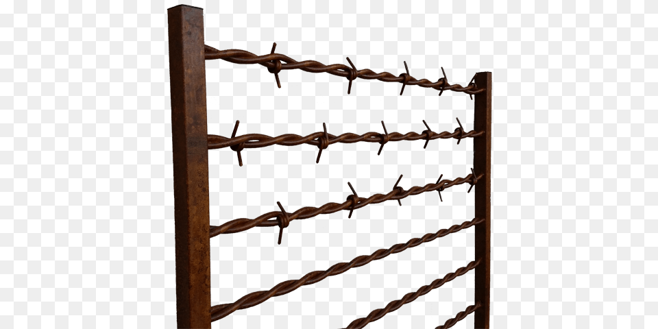 Big Barb Wire Headboard Big Barb Wire Fence, Barbed Wire Png Image