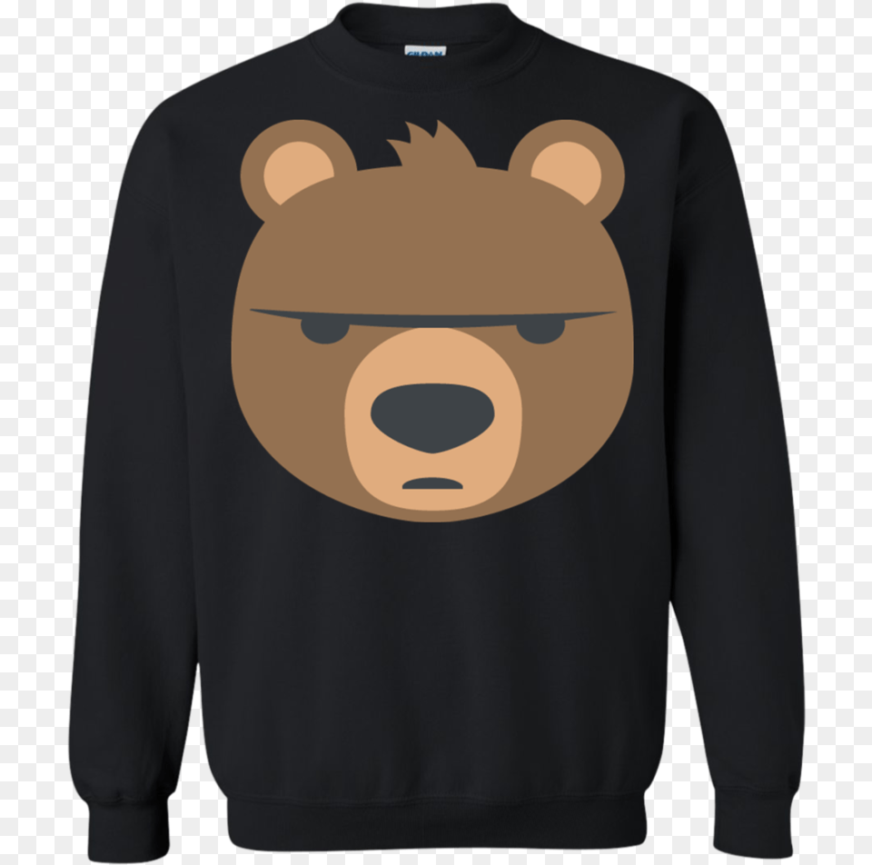 Big Bear Emoji Sweatshirt Yosemite Park T Shirts, Clothing, Knitwear, Sweater, Hoodie Free Png