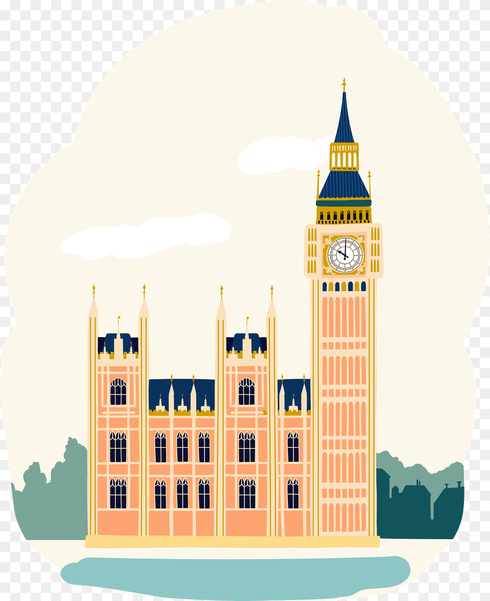 Big Ben Clipart, Architecture, Building, Clock Tower, Tower Free Png Download