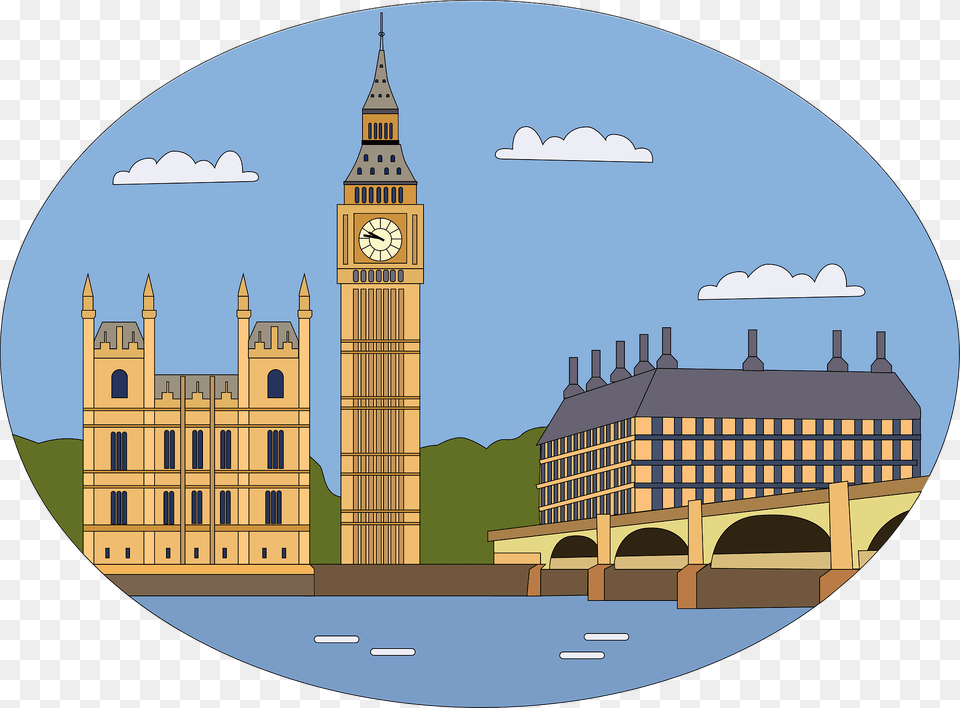 Big Ben Clipart, Architecture, Building, Clock Tower, Tower Png Image