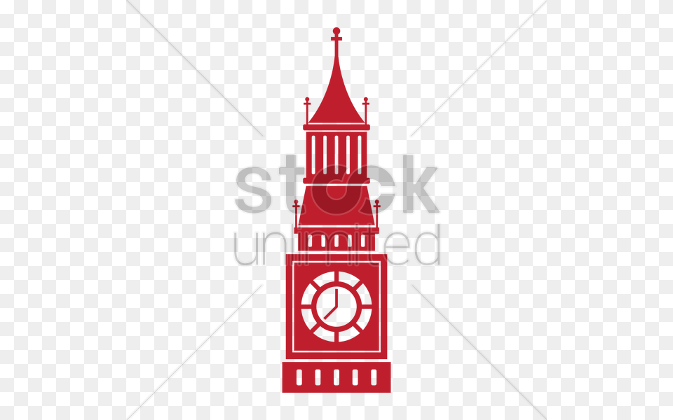 Big Ben Clock Tower Vector Image, Architecture, Bell Tower, Building, Clock Tower Free Png Download