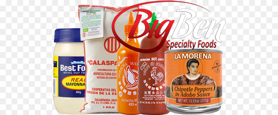 Big Ben Specialty Foods Australia Bottle, Can, Food, Ketchup, Tin Free Transparent Png