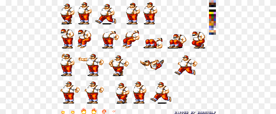 Big Ben Streets Of Rage 2 Sprite, Baby, Person, Art, Collage Png Image