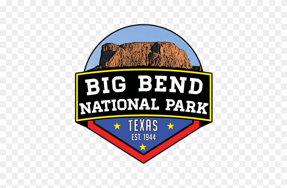 Big Bend National Park Colourful Logo, Badge, Symbol, Food, Ketchup Png