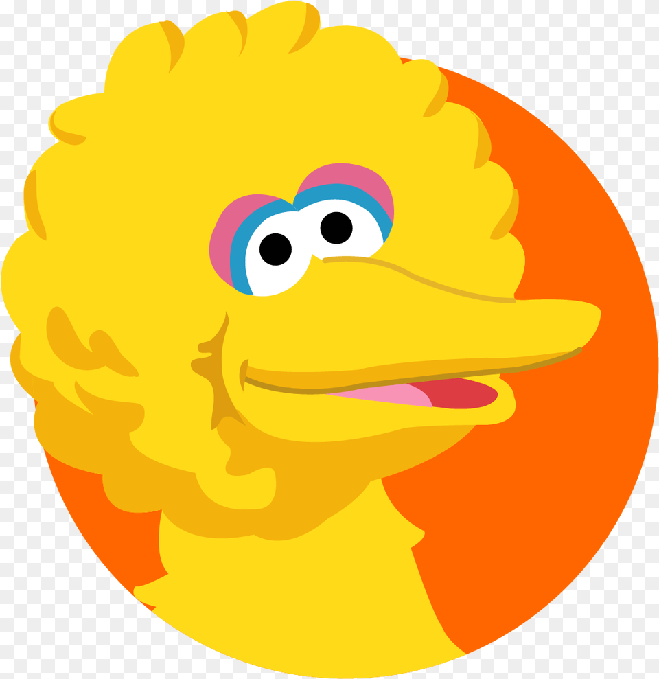 Big Bird Face, Animal, Beak Png Image