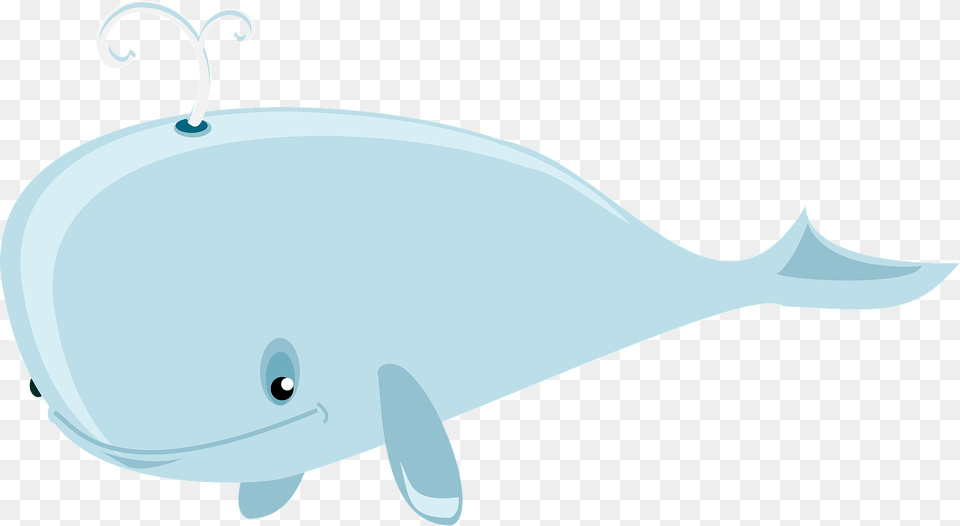 Big Blue Whale Clipart, Animal, Sea Life, Mammal, Beluga Whale Png