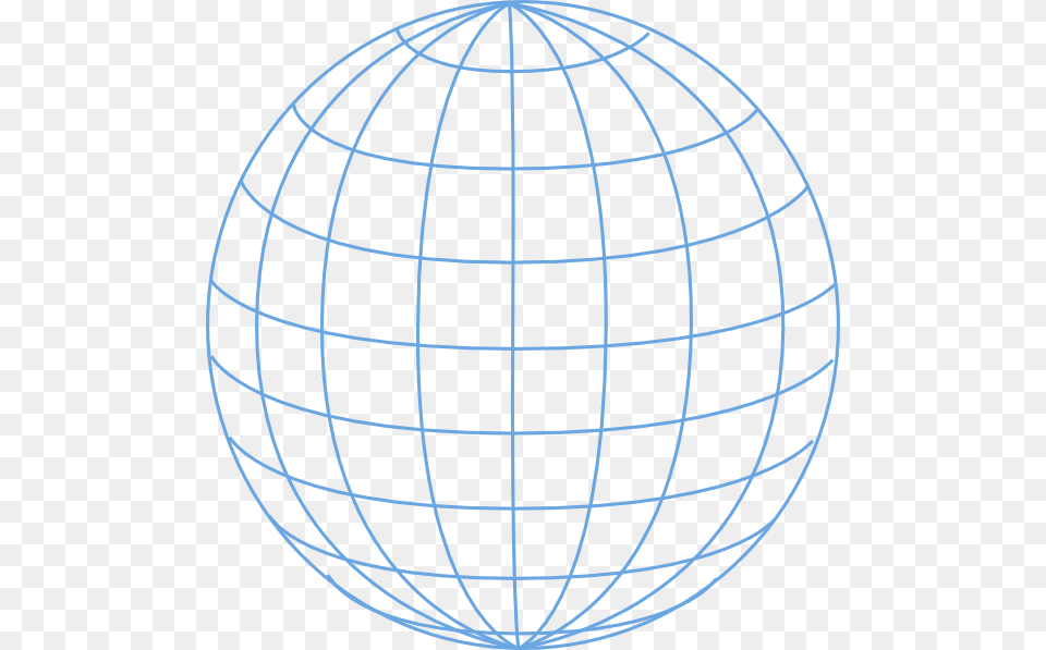 Big Blue Wire Globe Clip Art For Web, Sphere, Astronomy, Outer Space, Planet Free Png