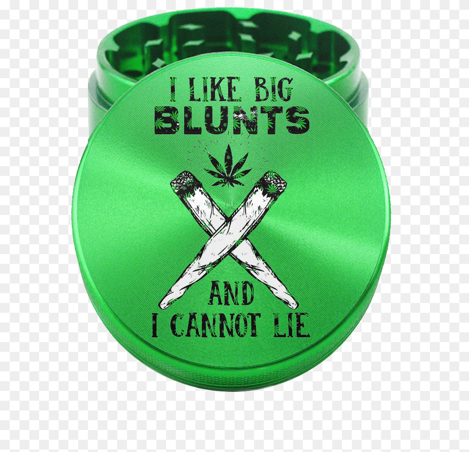 Big Blunts Good Vibes Grinder Badge, Bottle Png Image