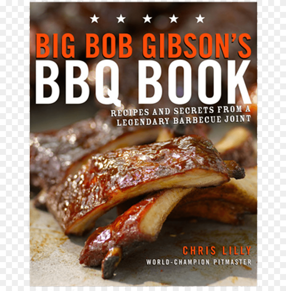 Big Bob Gibson Bbq Book, Food, Meat, Pork, Ribs Png Image