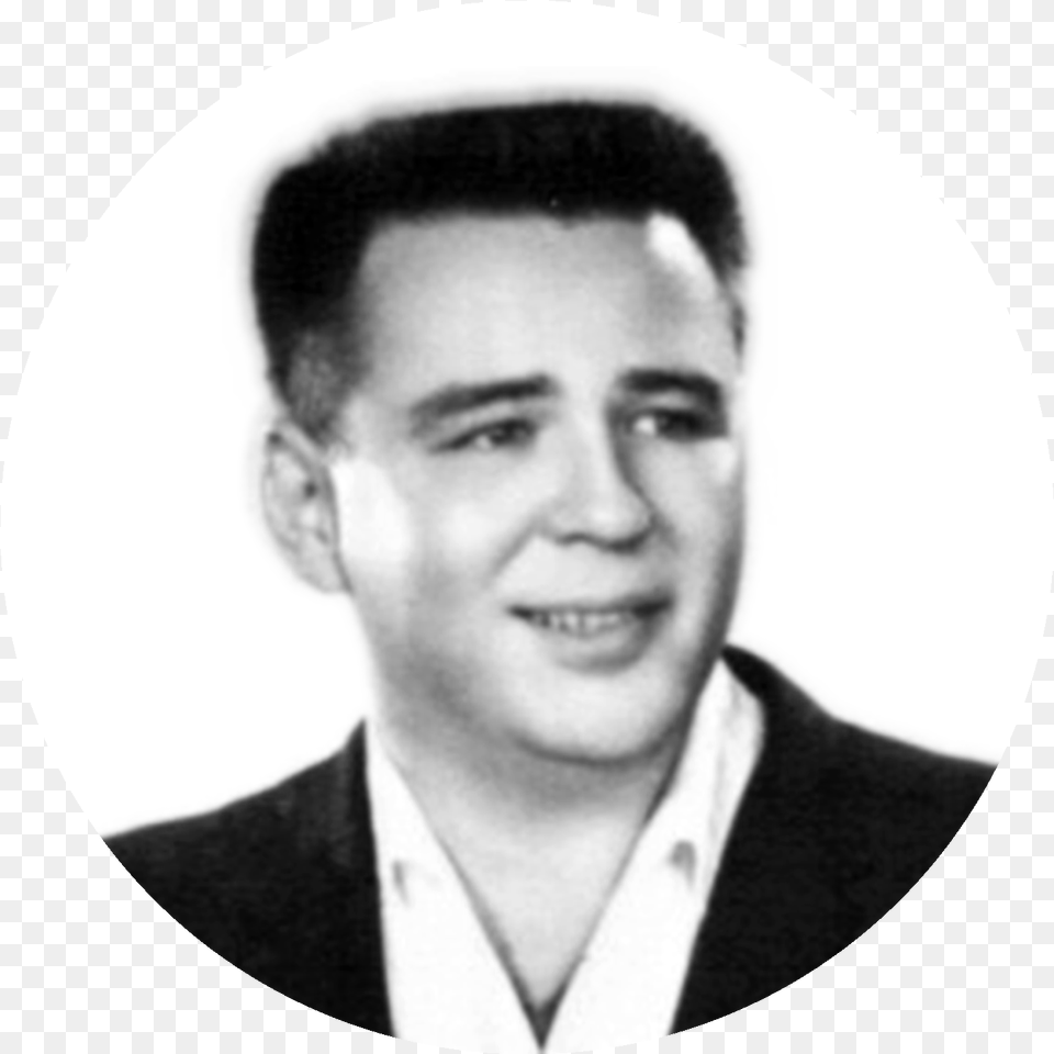 Big Bopper Circle Could Be Used As An Avatar 1950s Day The Music Died, Adult, Portrait, Photography, Person Png Image
