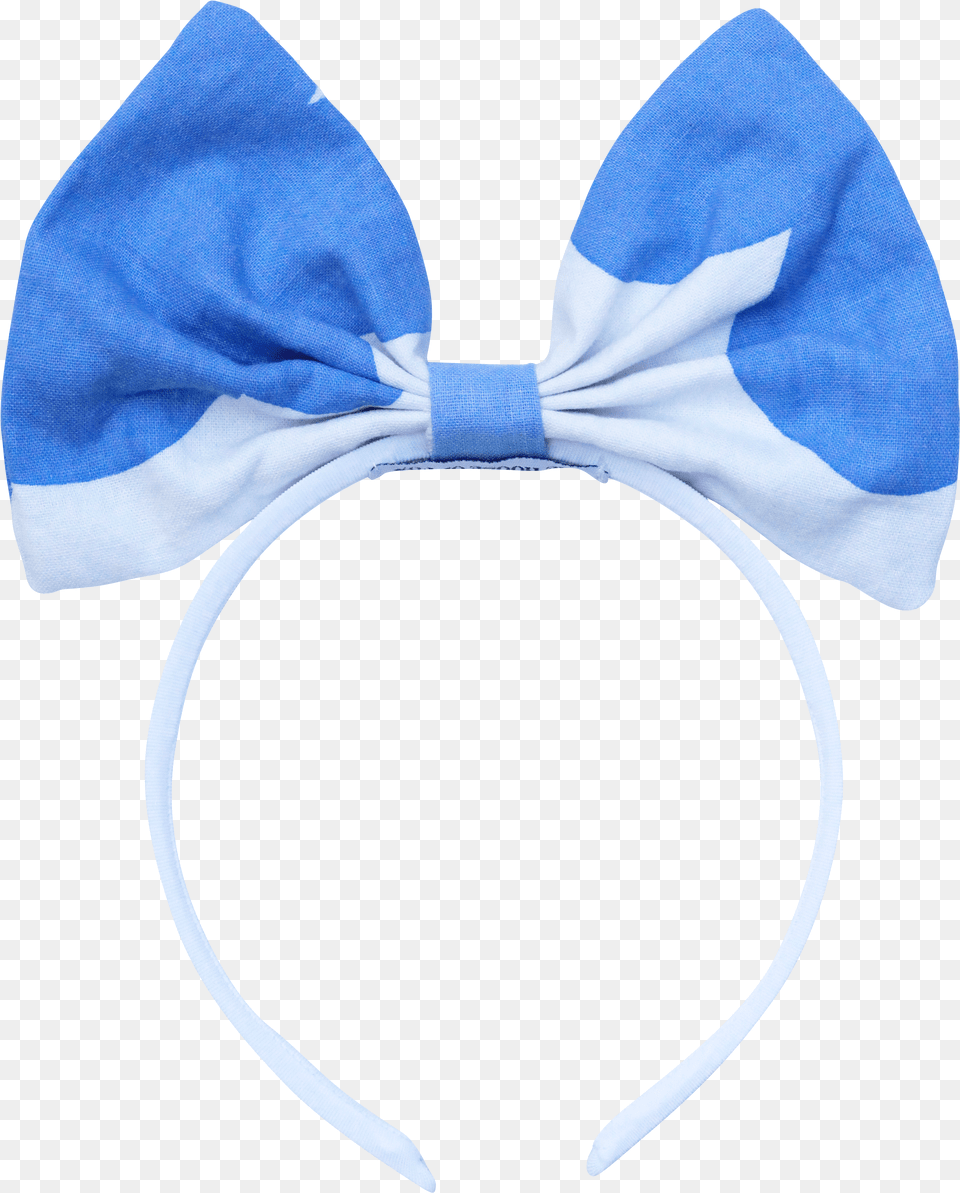Big Bow Headband In Cloud Print Headband Free Transparent Png