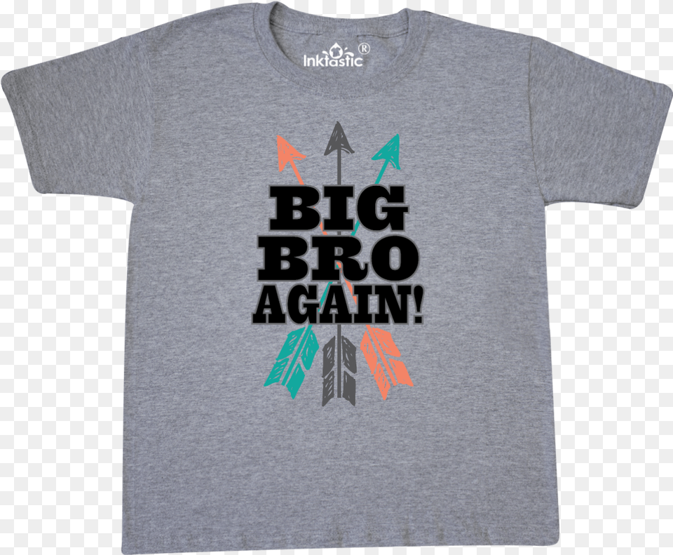 Big Brother Again Tribal Arrow Youth T Shirt Athletic Maximum Effort Deadpool T Shirt, Clothing, T-shirt Free Png Download