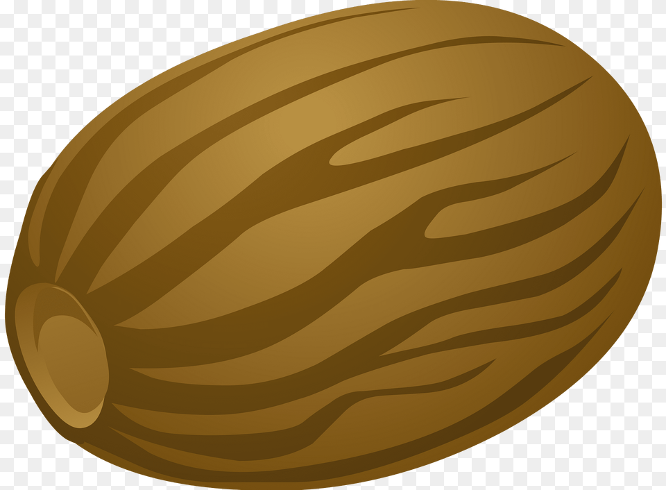 Big Brown Nut Clipart, Food, Fruit, Plant, Produce Png