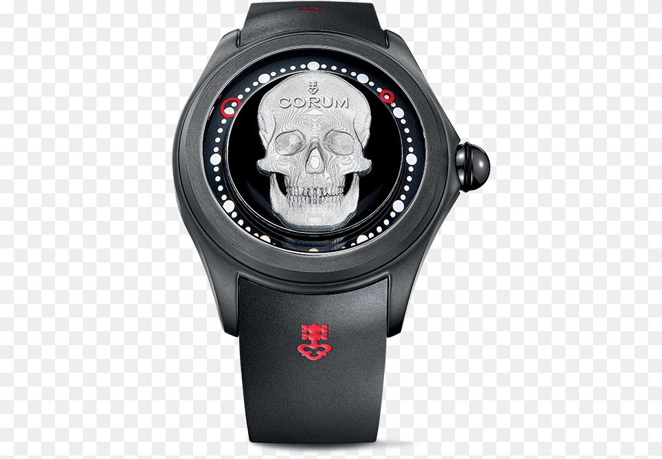 Big Bubble Magical 52 3d Skull Corum Bubble Big Magical, Arm, Body Part, Person, Wristwatch Png Image