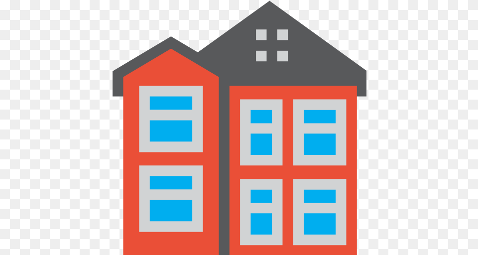 Big Building Construction Home House Icon, Neighborhood, First Aid, Outdoors, Nature Free Transparent Png