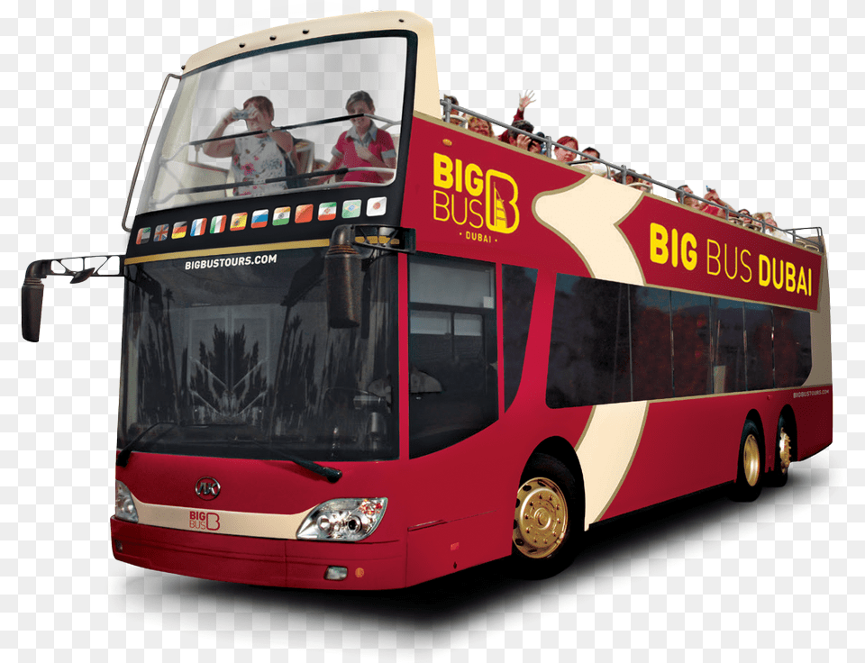 Big Bus New York, Vehicle, Transportation, Tour Bus, Person Free Png Download