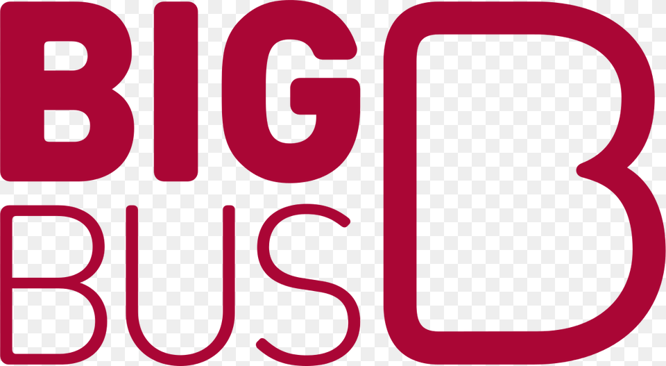 Big Bus Tours Logo, Light, Text, Number, Symbol Free Png