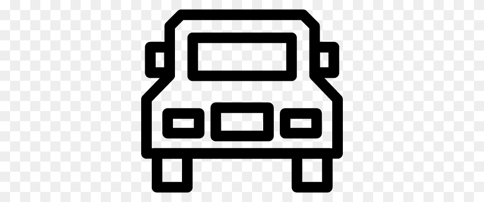 Big Car Front View Free Vectors Logos Icons And Photos Downloads, Gray Png