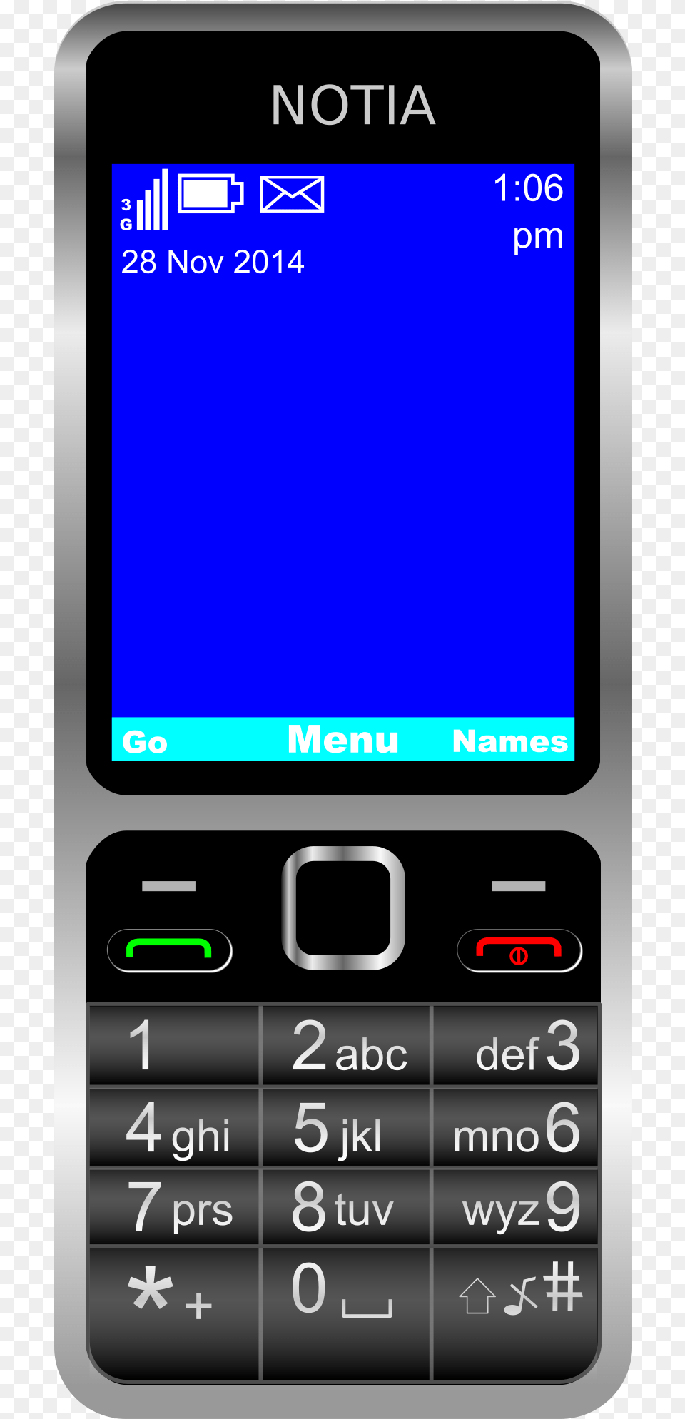 Big Cell Phone, Electronics, Mobile Phone, Texting Free Transparent Png