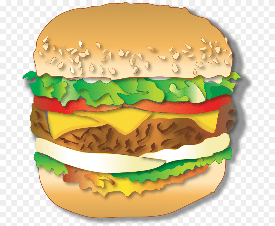 Big Cheese Burger Cheeseburger, Birthday Cake, Cake, Cream, Dessert Png