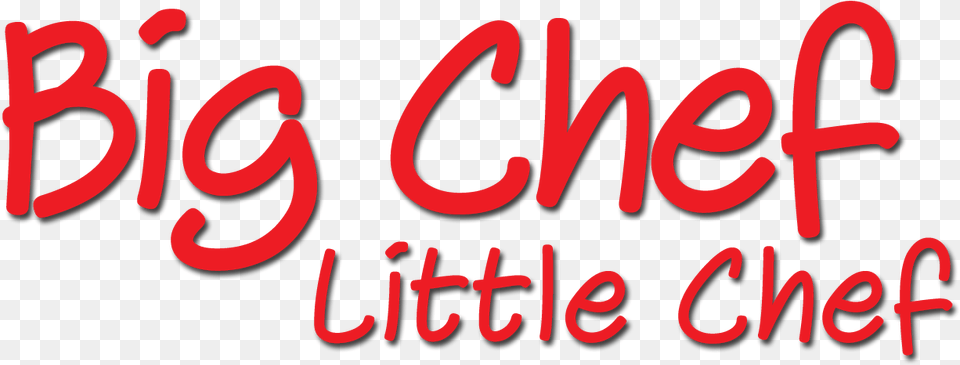 Big Chef Little Chef Logo Chef Party Background Text, Light Free Transparent Png